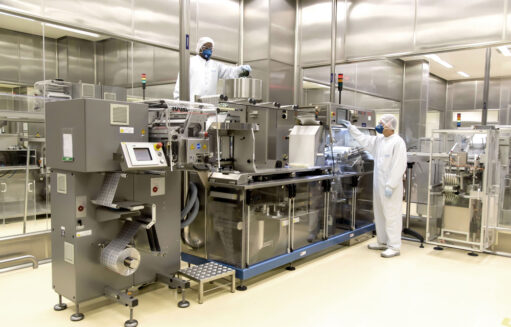 Image of people on the production line