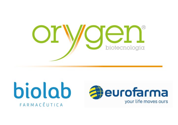 Logos Orygen biotecnologia, Biolab farmacêutica and Eurofarma your life movies ours
