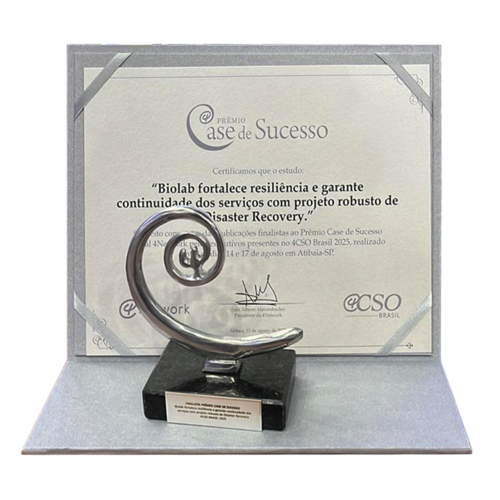 Success Case Award - Innovation and Cybersecurity at Biolab Farmacêutica