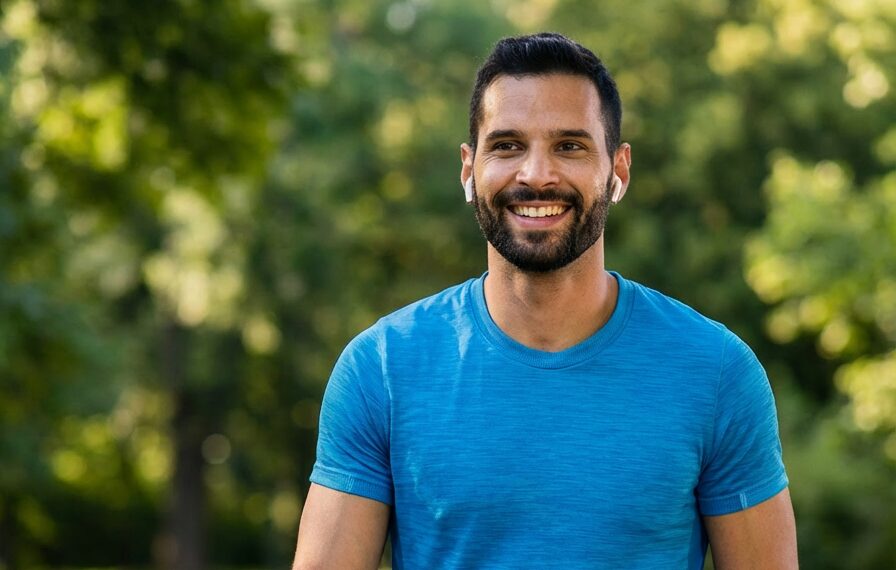 People practicing physical activity to keep their cholesterol levels under control and take care of their heart health.