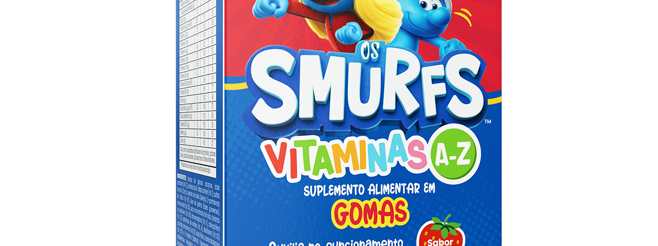 Avert Health line gains food supplement emblazoned with the Smurfs